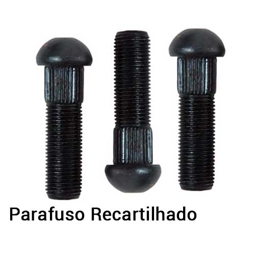 Parafuso recartilhado